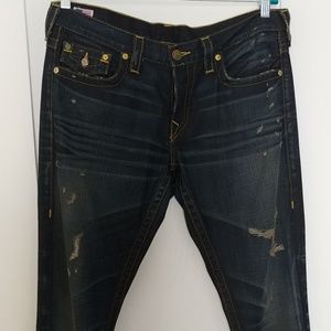 True Religion Cameron distressed boyfriend jean